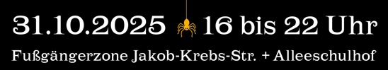 31.10.2025 16 bis 22 Uhr